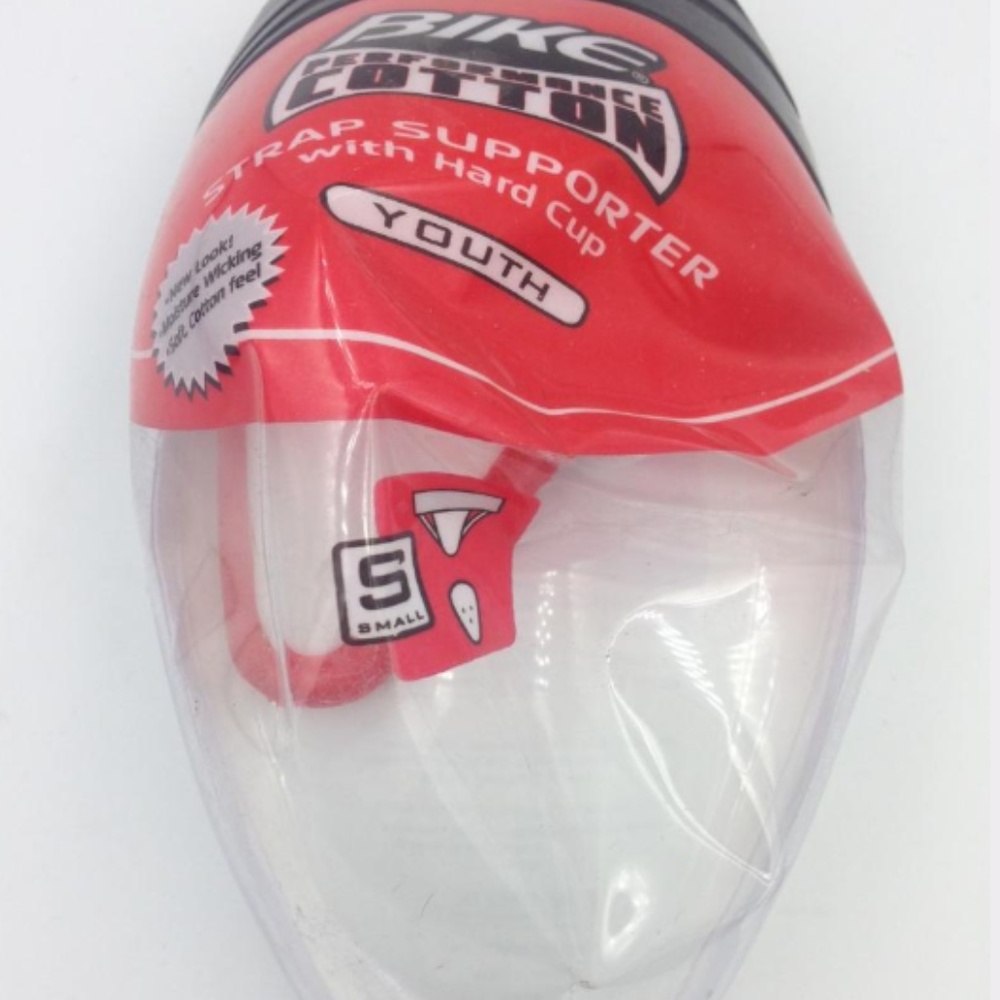 Youth Strap Supporter & Hard Cup Size Small